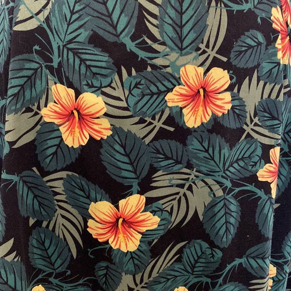 Collectif Dolores Tropical Hibiscus Doll Dress sz 2 - Picture 10 of 12